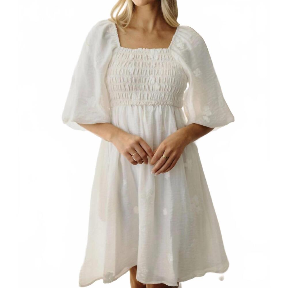 NEW MIKAROSE scotlynn dress in macadamia - Picture 2 of 5
